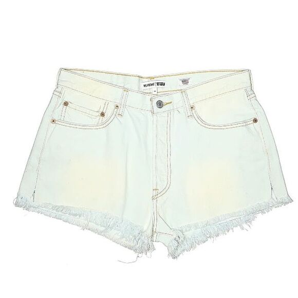 Redone RE/DONE Levi Levi's Edition 'The Short' Denim Shorts - Picture 1 of 8